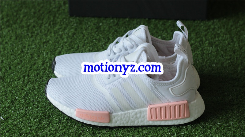 Real Boost Adidas NMD R1 PK White Pink